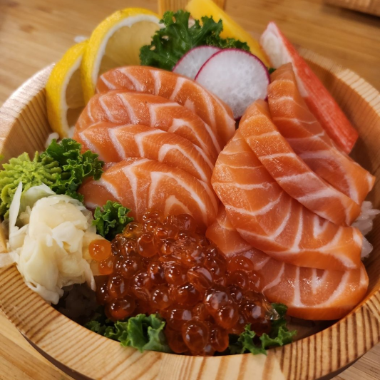 Donburi Salmon & Ikura
