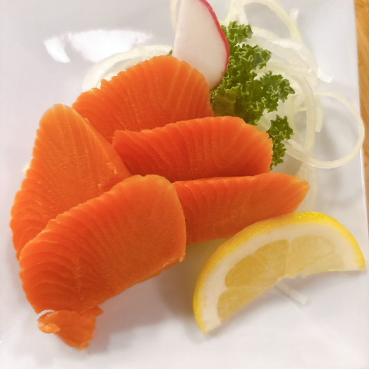 Sockeye Sashimi (Wild Salmon) (5 pcs)