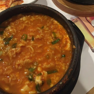 6. Noodle Tofu Soup