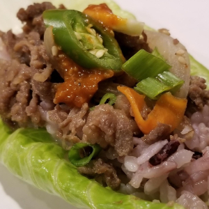 Combo SB. Romaine Bulgogi Combo