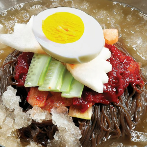 Buckwheat Noodles in Chilled Broth