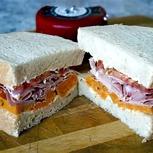 Ham and Tomato Sandwich
