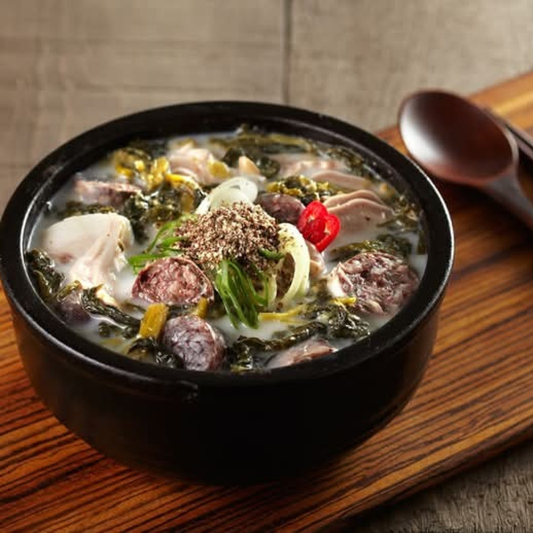Siraegi Soondae Guk 시래기순대국