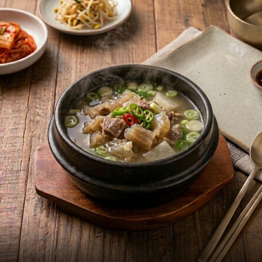 Beef Tendon Soup / 스지탕