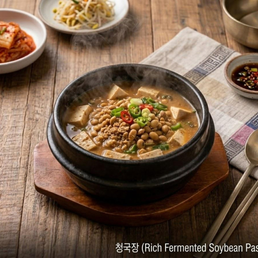 Soybean Paste Soup / 청국장