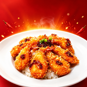 Butterfly Shrimp Set Meal 蝴蝶虾套餐