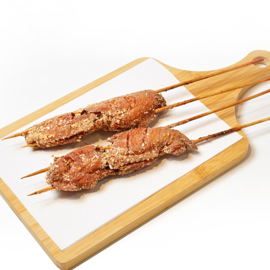 Crispy Chicken Wings (2 Skewers / 4 pcs) 脆辣鸡翅 (2串, 4 pcs)