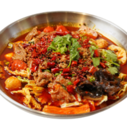 Spicy Soup Base (Build Your Own Dish) 招牌麻辣水煮肉片