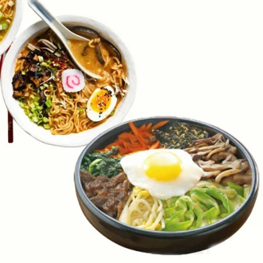 Classic Stone Pot Bibimbap + Shin Ramyun