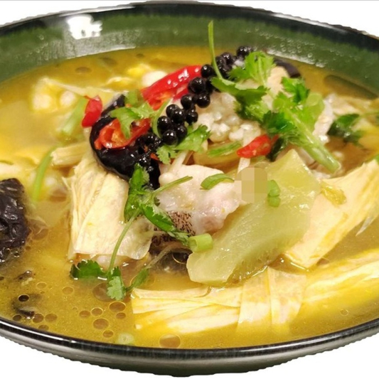 18. Green Sichuan Peppercorn Pickled Cabbage Fish
