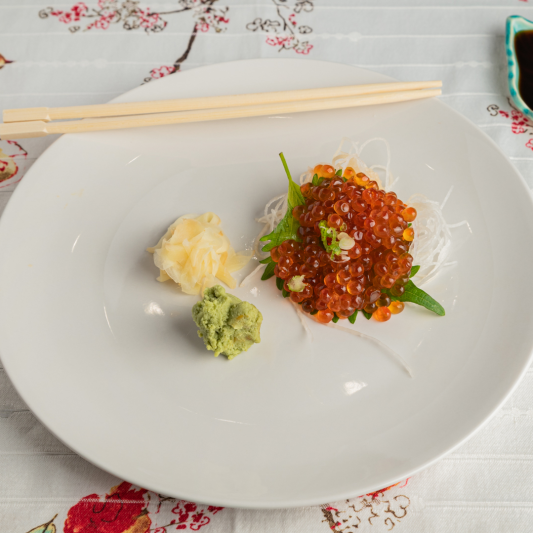 Ikura Sashimi (3 pcs)