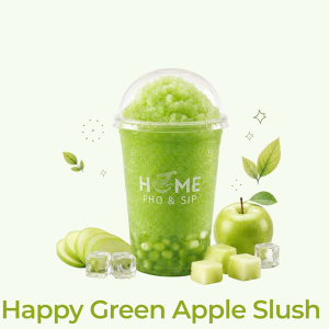 Happy Green Apple Slush