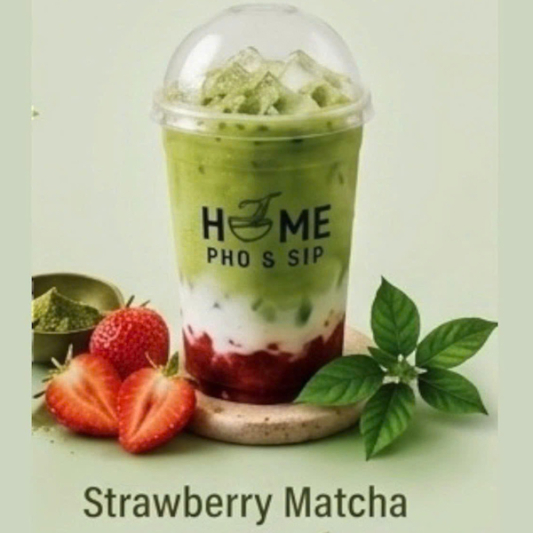 Strawberry Matcha