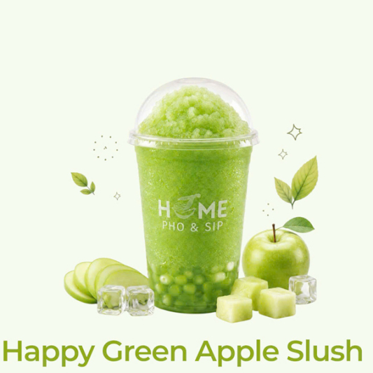Happy Green Apple Slush