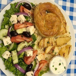 Spinach & Cheese Pie Meal