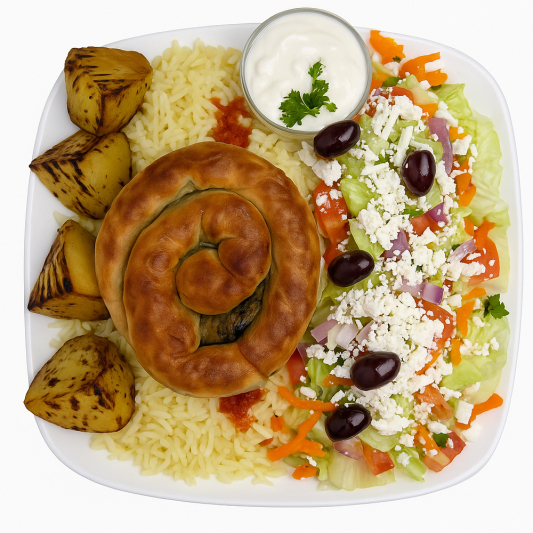 13. Spinach Pie Meal