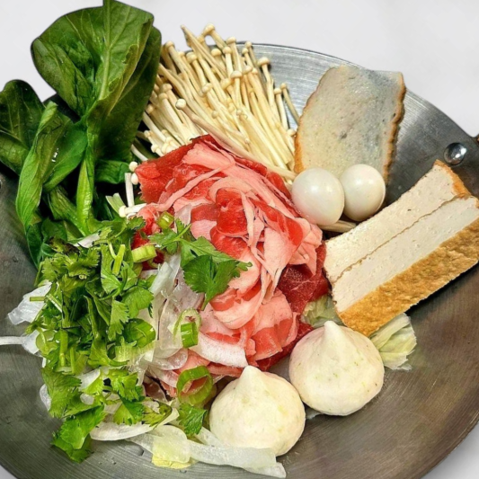 P1. Spicy Beef Hot Pot