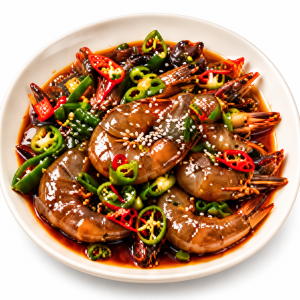 12. Raw Soy Sauce Marinated Shrimp 간장 새우장