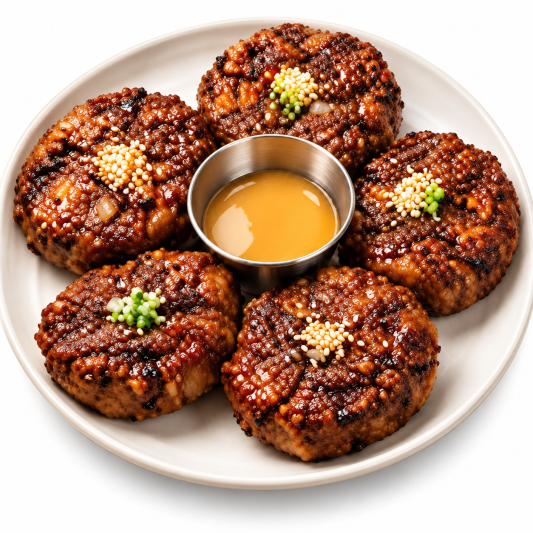 13. Tteok Galbi 떡갈비
