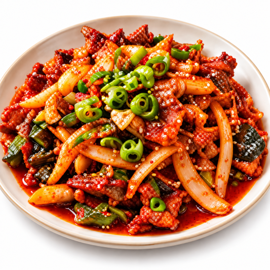20. Spicy Pork 돼지고기 - 매운맛