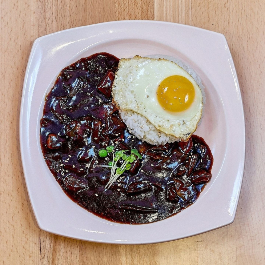 Rice in Black Bean Sauce 지존짜장밥