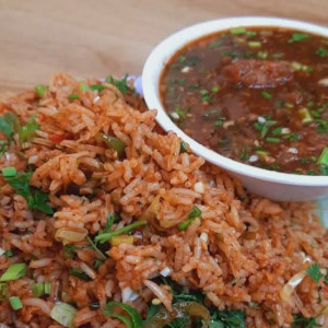 Triple Vegetable Fried Rice (Special)