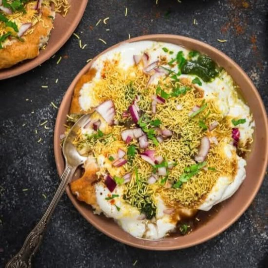 Aloo Tikki Chaat