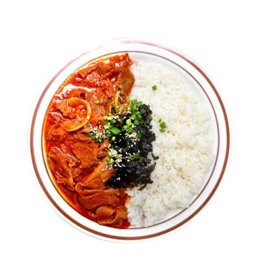 Rice with Spicy Pork / 제육덮밥
