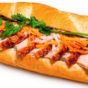 2. Crispy Roasted Pork Sandwich