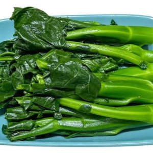 Boiled Seasonal Vegetables with Oyster Sauce 蚝油时菜