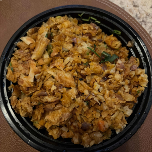Vegetable Kothu Parotta