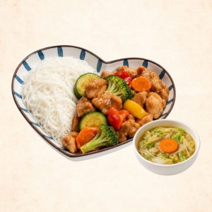 Chicken Stir-Fried with Vegetables