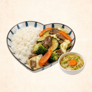 Beef Stir-Fried with Vegetables	