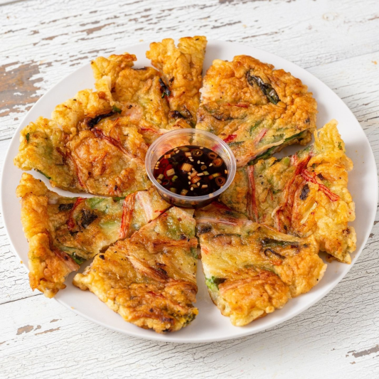 Seafood Pancake (Haemul Pajeon)
