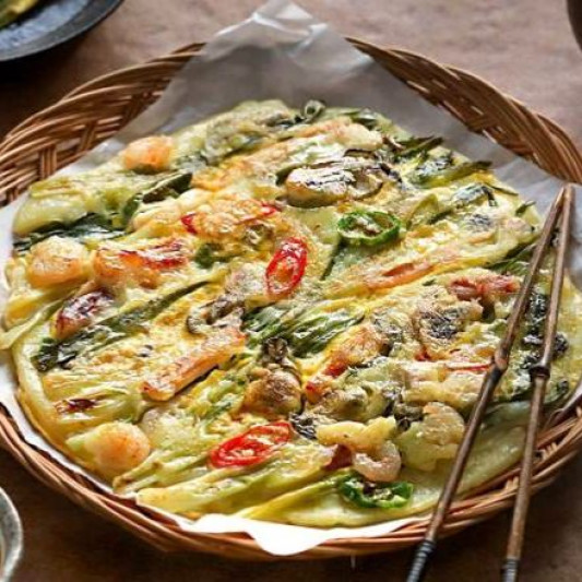 Seafood Pancake / 해물파전 