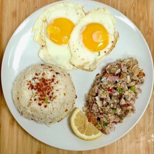 Sisig Silog (Breakfast)