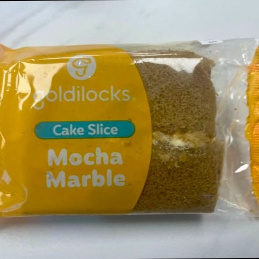 Goldilocks Mocha Marble Cake Slice (90 g)