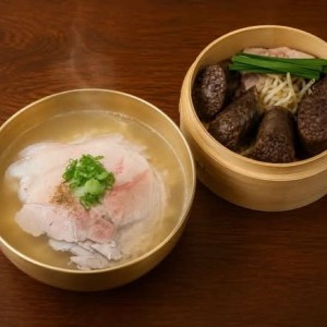 Sotti Clear Pork Soup and House-Made Sundae (Korean Blood Sausage)