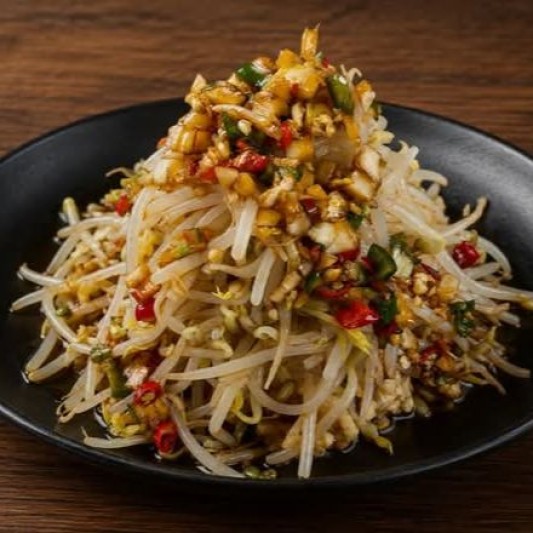 Bean Sprout Tangsuyuk (Sweet and Sour Pork)