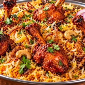 Chicken Lollipop Pulav