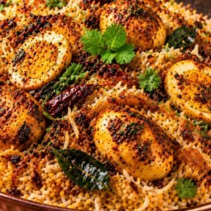 Ulavacharu Egg Pulav