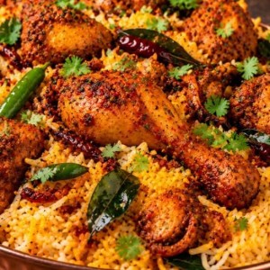 Natu Kodi Fry Pulav