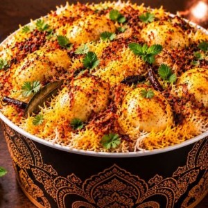 Egg Biryani (Bucket)