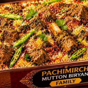 Pachimirchi Mutton Biryani (Family)