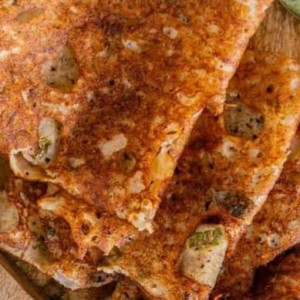 Rava Onion Dosa