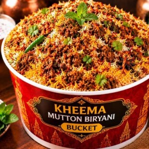 Kheema Mutton Biryani (Bucket)