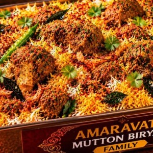 Amravathi Mutton Biryani (Family)