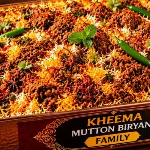 Kheema Mutton Biryani (Family)