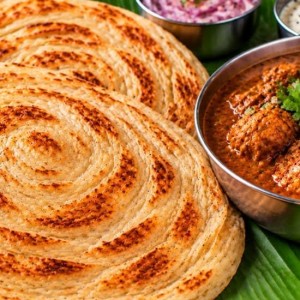 Malabar Paratha & Chicken