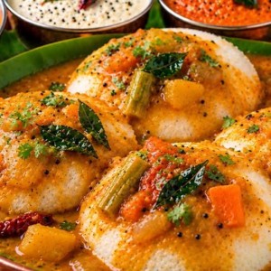 Sambar Idly (3 pcs)